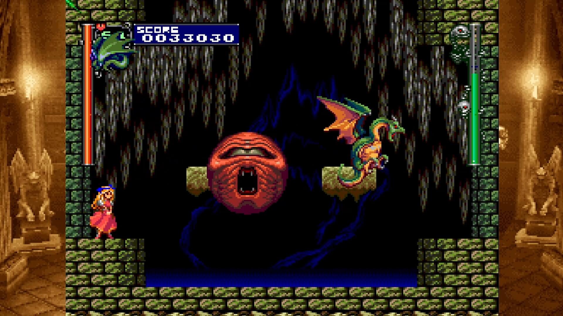 Castlevania Rondo of Blood - геймплей игры на PlayStation Portable